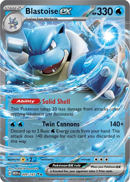Blastoise EX - 009/165