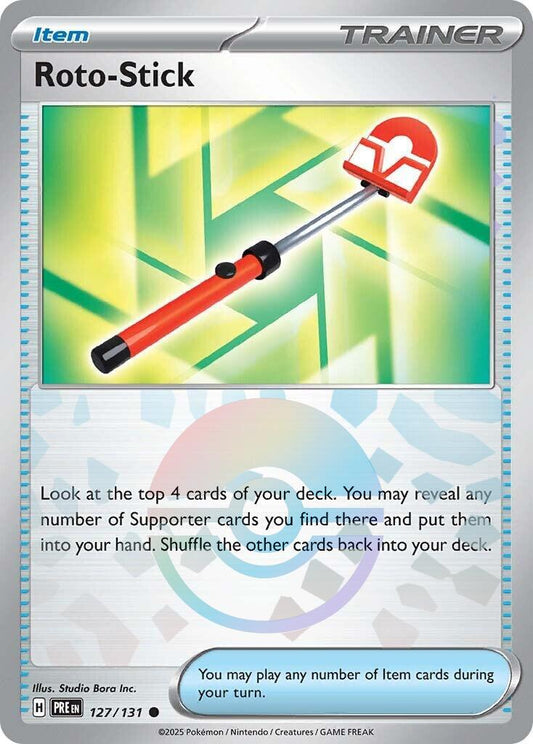 Roto Stick (Pokeball) - 127/131